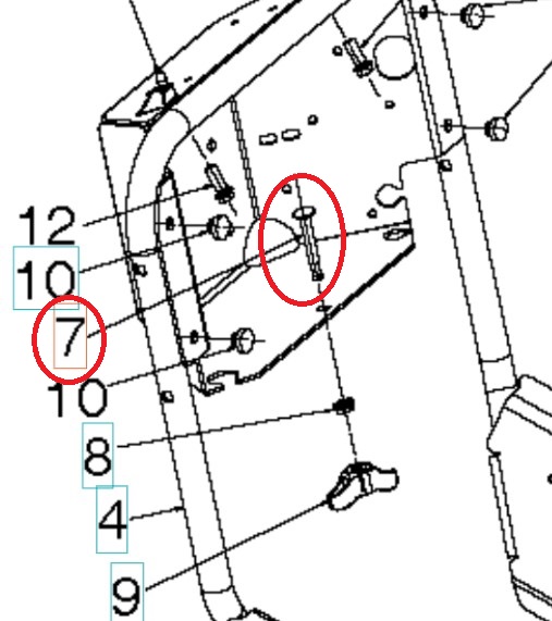 Boulon, 3125-18 5010671-01