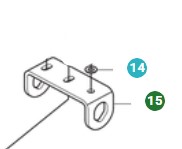 Support, Support D'Axe De Roue Arriere 5013213-01