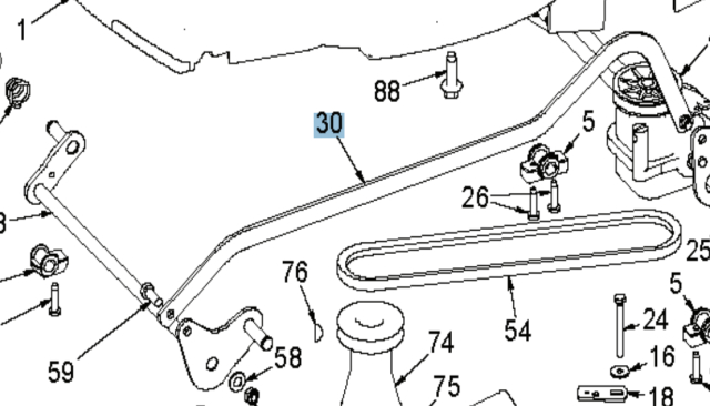 Attelle de réglage Brillant