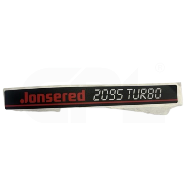 Autocollant Jonsered 2095 Turbo