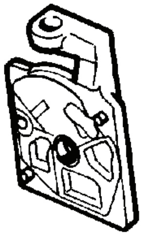 Couvercle (côté pompe)