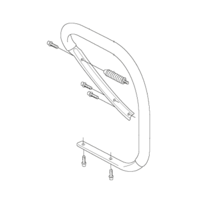 Poignée avant Kpl 5039866-02