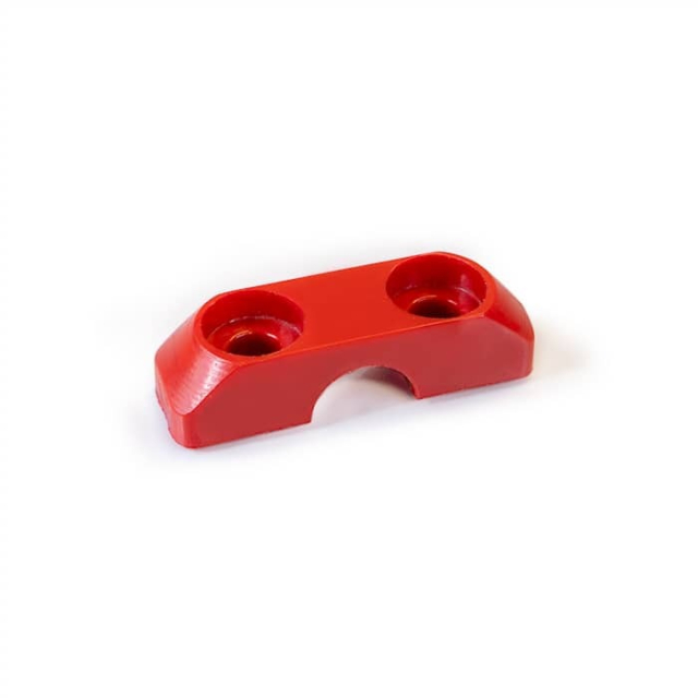 Support d'essieu avant, rouge