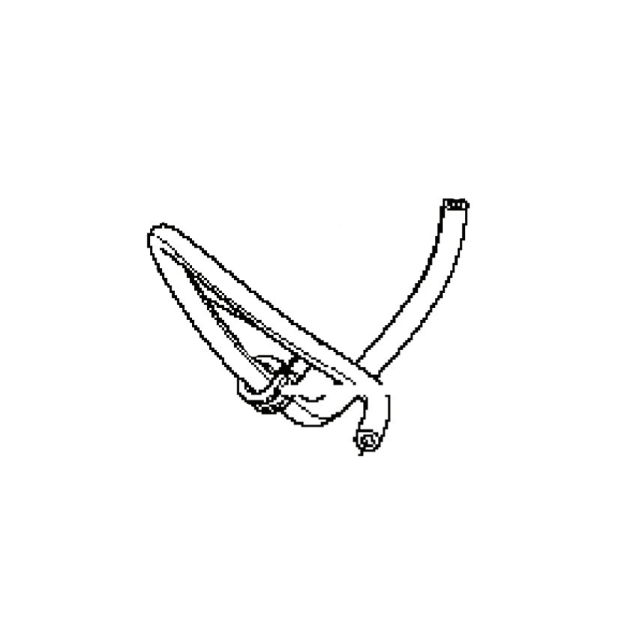 Tuyau de carburant Di=6,4 L=600