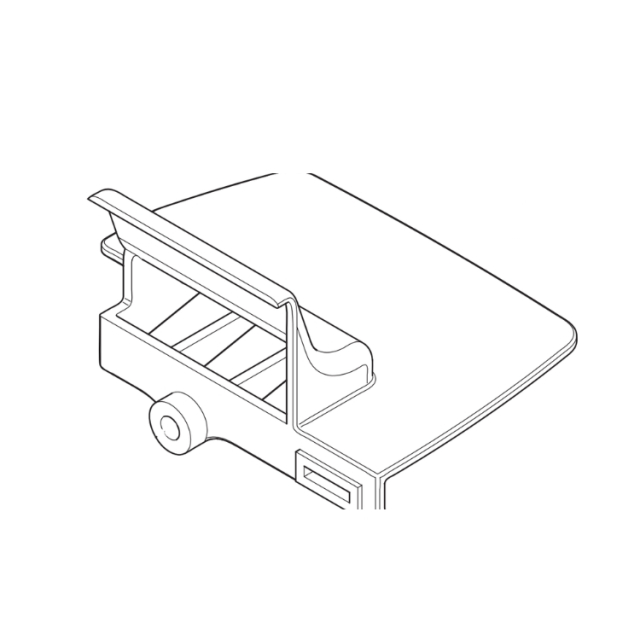 Plaque, Silencieux 5154121-01