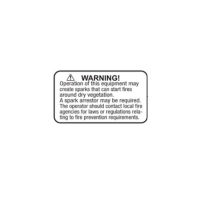 Avertissement Filet pare-étincelles Us 5229286-02