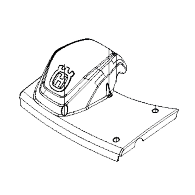 Cache Avant Husqvarna Électrique 5298082-01
