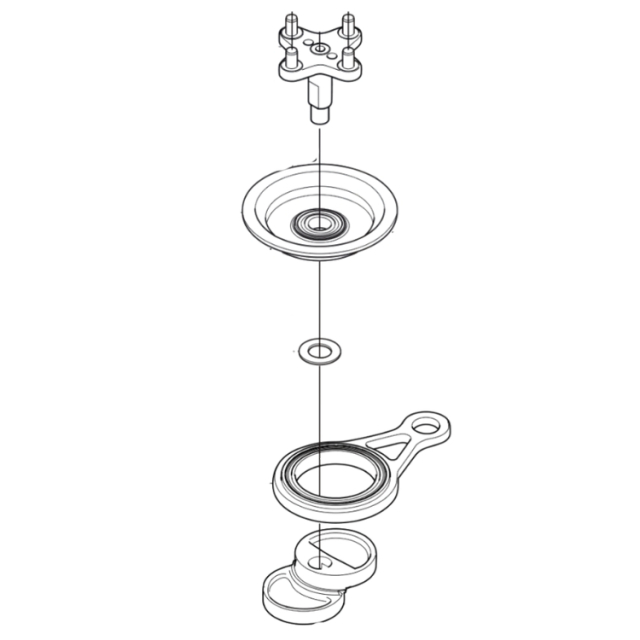 Bague de roulement coupe grossière 5311957-02