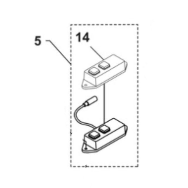 Tableau de commande Cl400I 5314202-01
