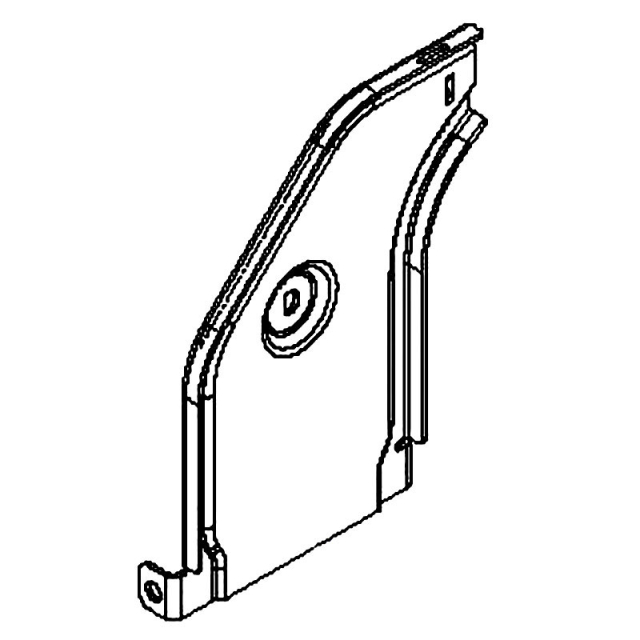 Poulie de friction à pointe de plaque