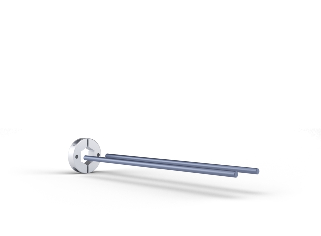 Tambour vide pour lames de rasoir