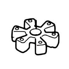 Bride de pignon plus grande pour amortisseur