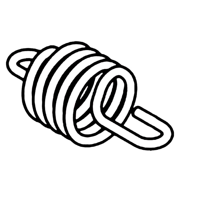 Ressort anti-vibration