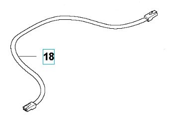 Ensemble de câblage Jack modulaire 8/8 R 5363561-01