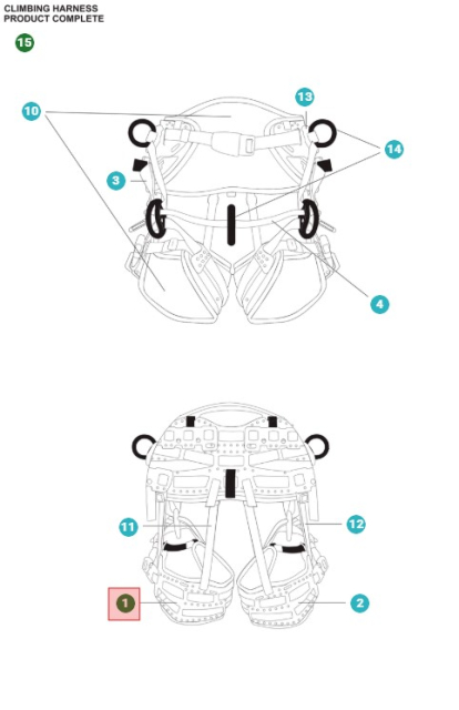 Boucle de jambe gauche 5367699-01