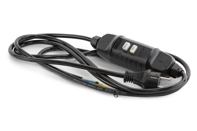 Câblage complet DM280/DM340 avec prise et disjoncteur différentiel UE 230 V 16 A