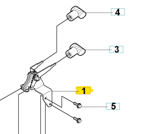 Commande Des Gaz Kpl 5443016-01