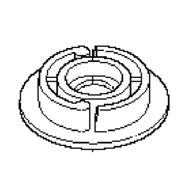 Poulie de démarreur, supérieure