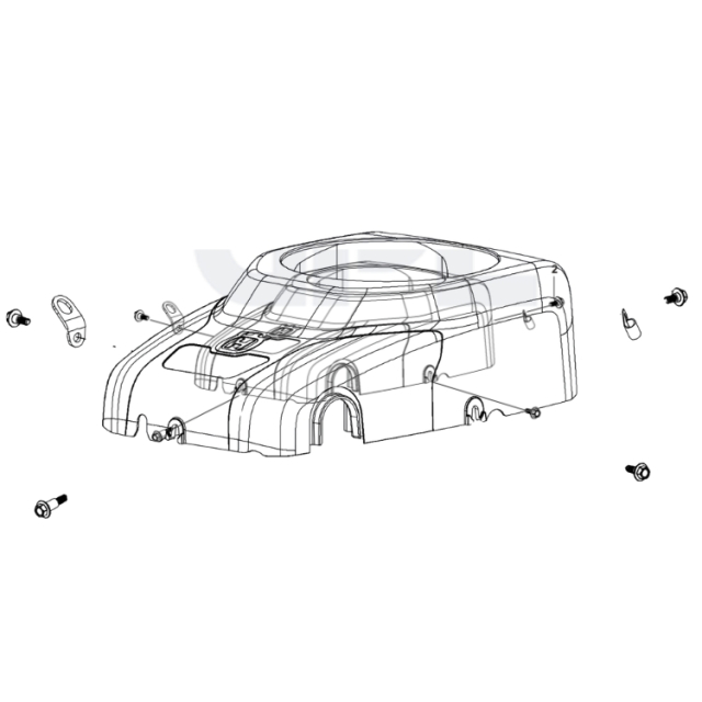 Couvercle du ventilateur