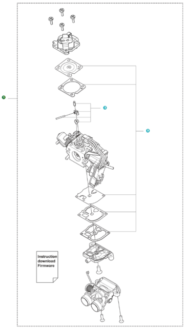 Kit carburateur 560/562Mkii 5461482-01