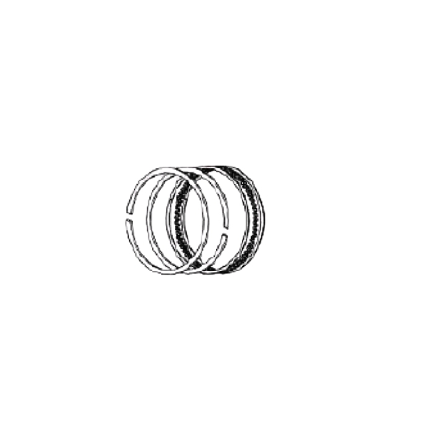Jeu de segments de piston