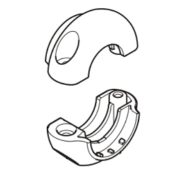 Protège-main pour taille-haie sur perche