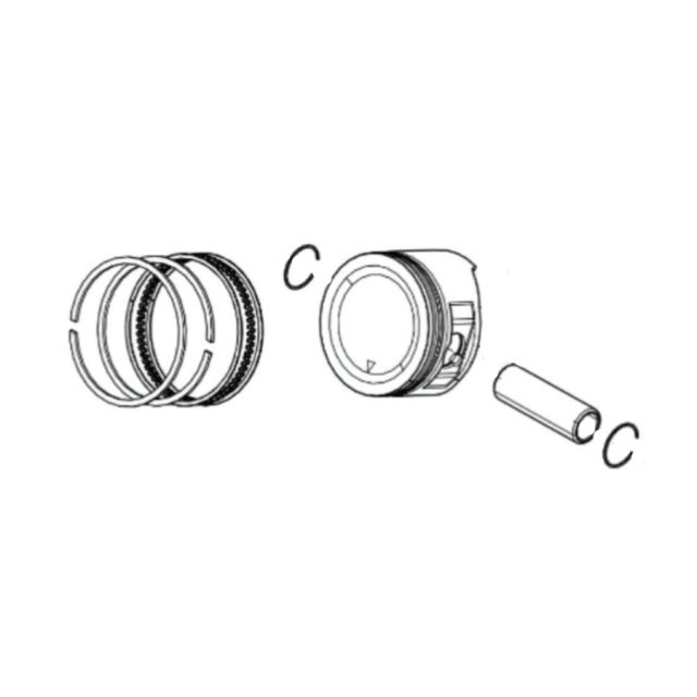 Kit de pistons 5464900-01