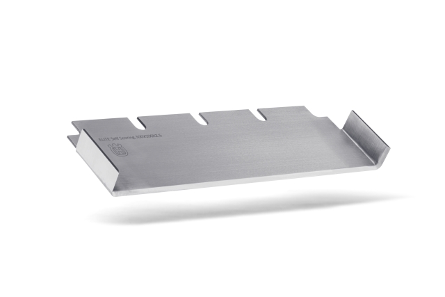 Lame de grattoir auto-incisante 300 x 100 x 2,5 (12 po) en biseau