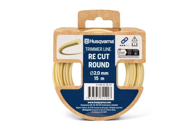 Recoupe du fil de coupe-bordures Husqvarna