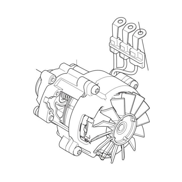 Assemblage de moteur électrique complet