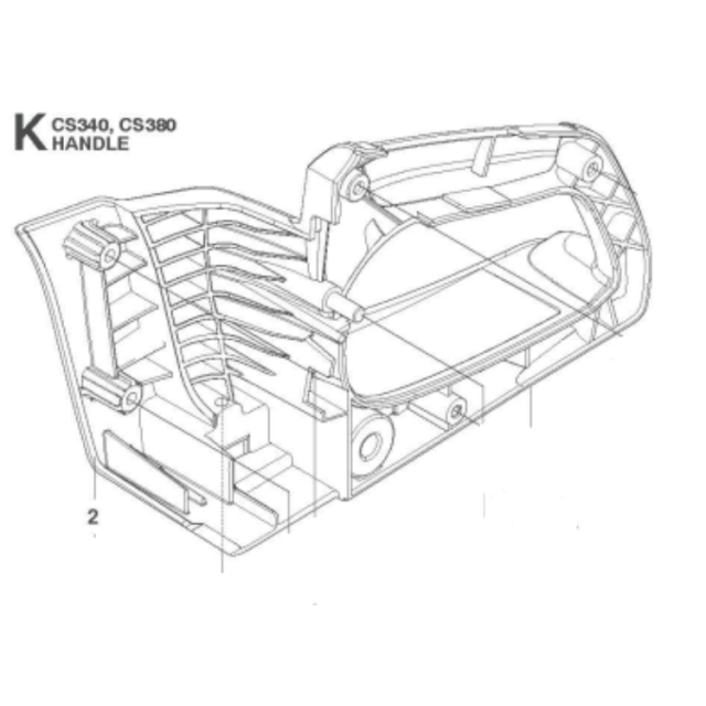Poignée Arrière 5760255-01