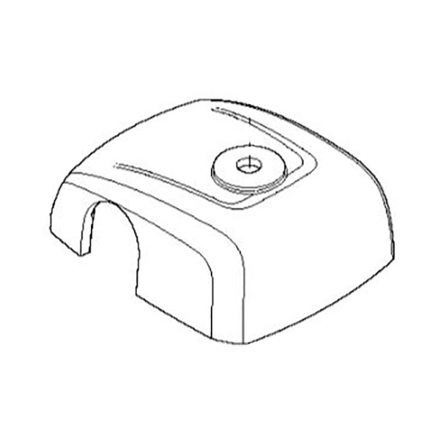 Couvercle support de guidon 5762201-02