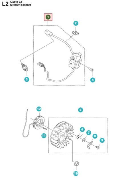 Module d'allumage 545FX, 545FXT AutoTune
