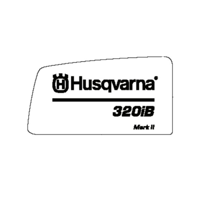 Produit de décalcomanie gauche 320Ib Mii
