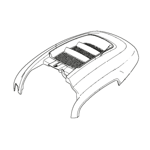 Couvercle Moteur Comply, Noir 5870091-03