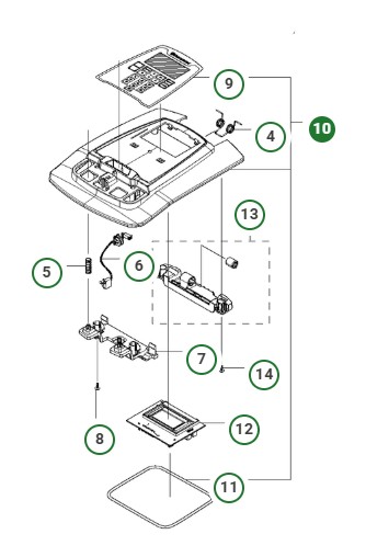 Ensemble De Couvercles Noir Automower 315X