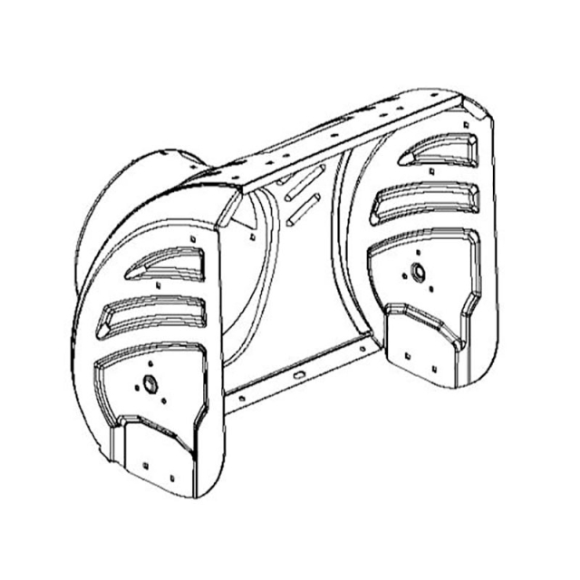 Kit d'assemblage de boîtier 586184202 Au