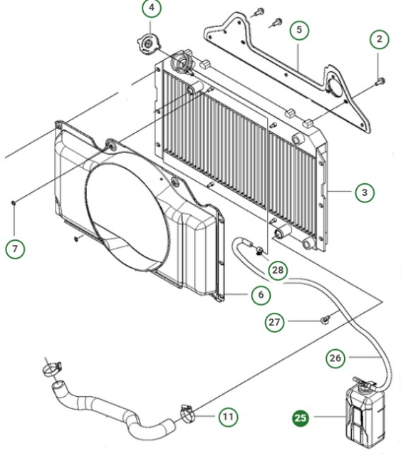 Vase d'expansion 0,94 L