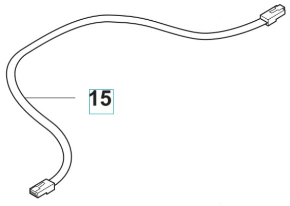 Assemblage De Câbles Modulaire Jack 6/6 R 5893508-06