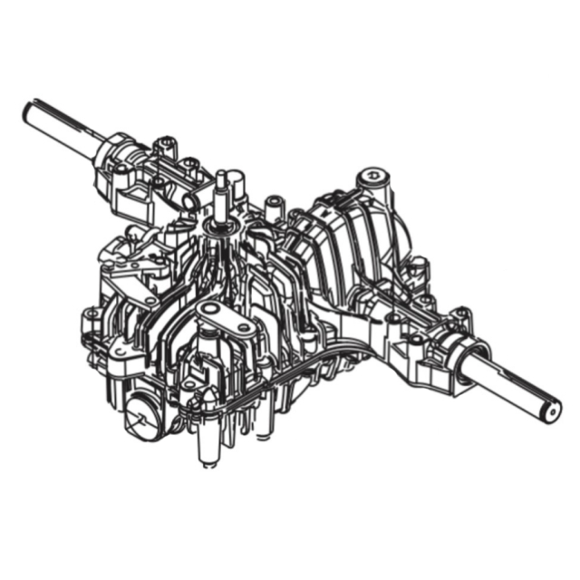 Transmission AWD arrière