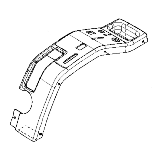 Assemblage supérieur du panneau de recouvrement