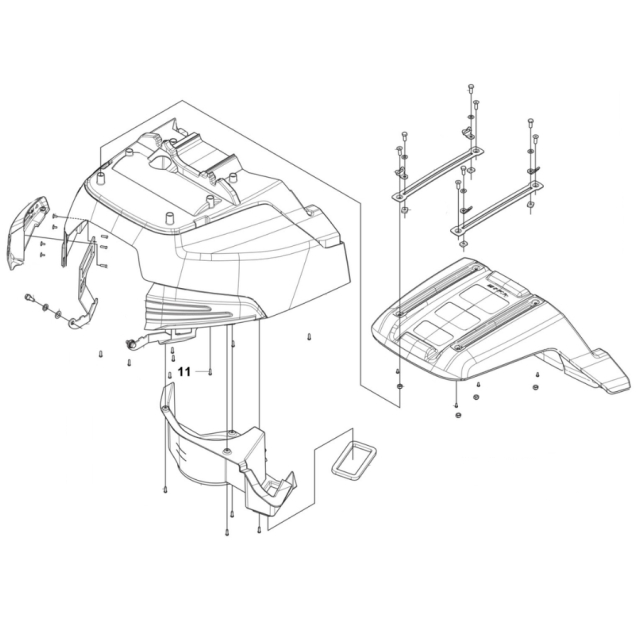 Capot Moteur Assy R418Tsx Awd 5909009-03