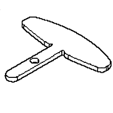 Pointe de lame de protection