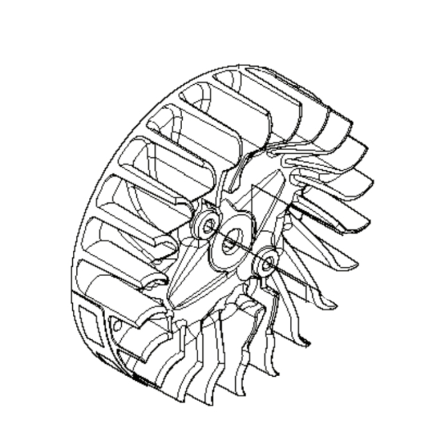 Volant Moteur D114 G 5932399-02