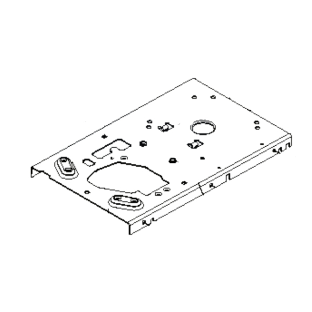 Moteur à plaque 10 Ga Pnt Noir M
