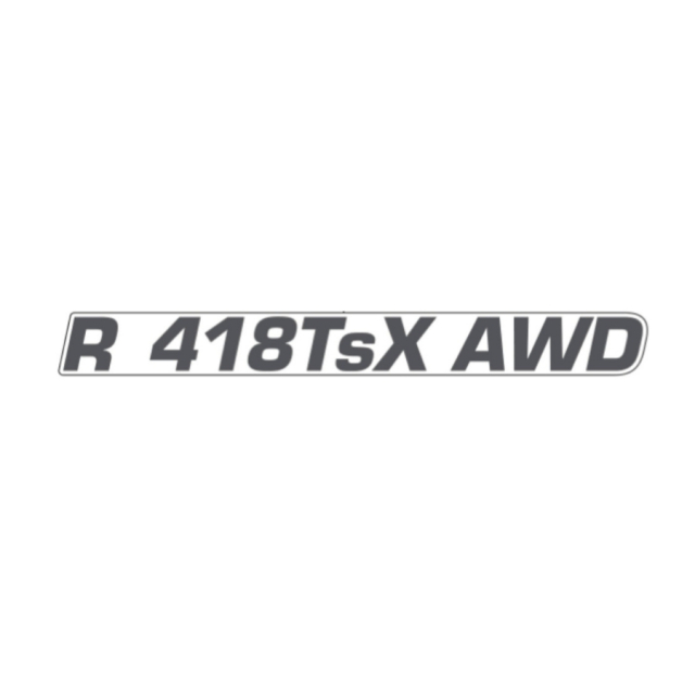 Autocollant Capot Moteur R 418Tsx Awd 5949895-03