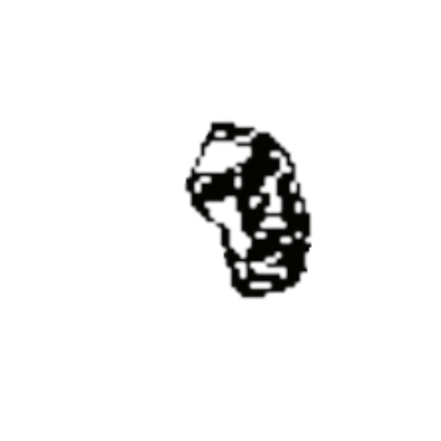 Levier de hauteur de godet de support