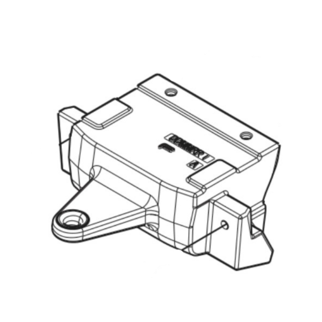 Contrepoids inclus, anneau de remorquage