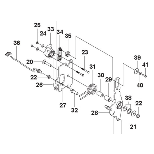 Console Assy Vitesse électrique C
