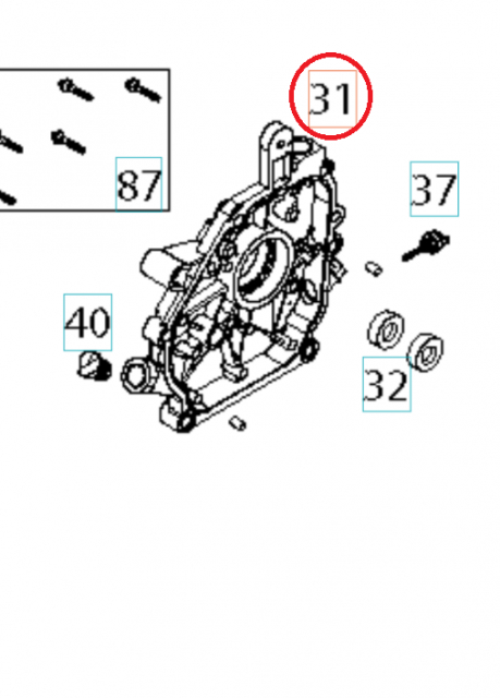 Couvercle de cylindre Couvercle de cylindre